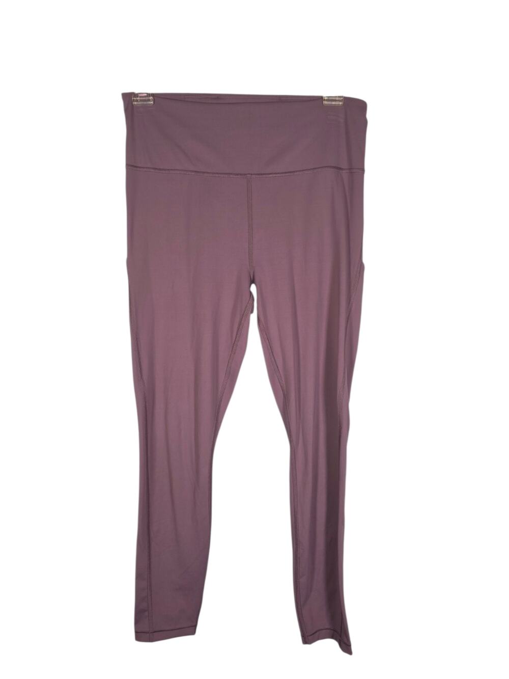 Athleta Ultimate Stash Pocket 7/8 Leggings Small Mauve Purple